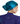 Blue Electric Turban - Roqaia Fashion House