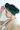 Emerald Velvet Turban - Roqaia Fashion House