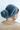 Light Blue Velvet Turban - Roqaia Fashion House