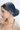 Light Blue Velvet Turban - Roqaia Fashion House